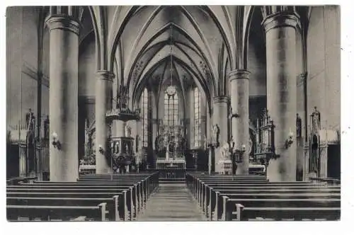 4446 HÖRSTEL, Katholische Kirche, Innenansicht, 1911
