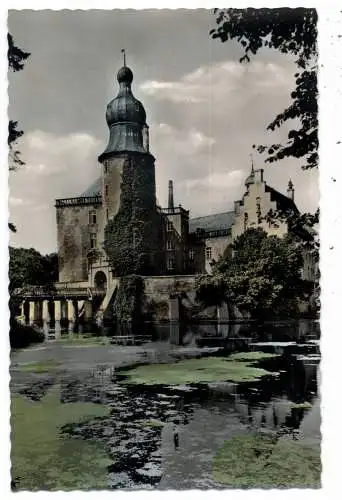 [Ansichtskarte] 4280 BORKEN - GEMEN, Wasserburg, 1960, coloriert. 