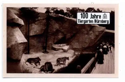 [Ansichtskarte] 8500 NÜRNBERG, 100 Jahre Tiergarten / Zoo Nürnberg, 2012. 