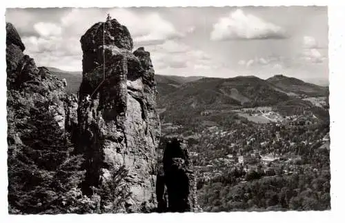[Ansichtskarte] SPORT - BERGSTEIGEN / CLIMBING, Battertfelsen Baden-Baden. 