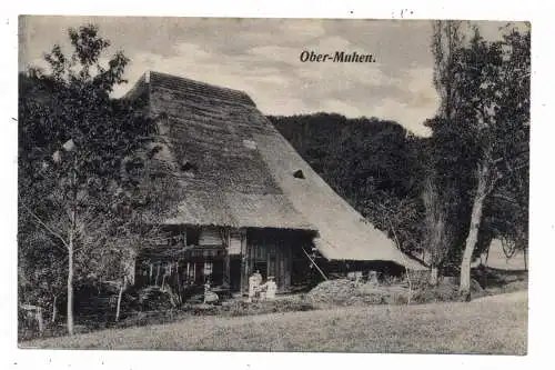 [Ansichtskarte] CH 5037 MUHEN - OBER-MUHEN AG, Bauernhaus, 1923, Verlag Spelser. 