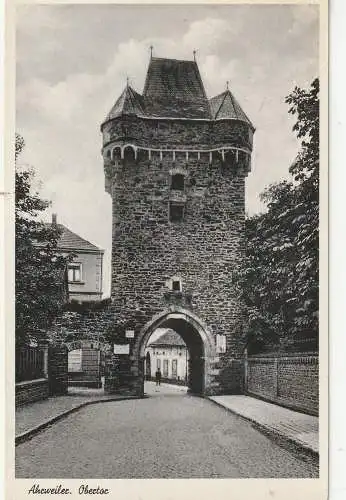 [Ansichtskarte] 5483 BAD NEUENAHR - AHRWEILER, Obertor Ahrweiler, 1953. 