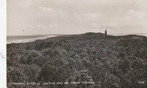OSTPREUSSEN - KAHLBERG / LYSEK, Leuchtturm auf der  Frischen Nehrung, Verlag Geyer - Breslau