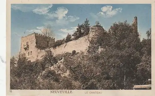 [Ansichtskarte] CH 2530 LA NEUVEVILLE / NEUENSTADT BE, Burg Schlossberg. 