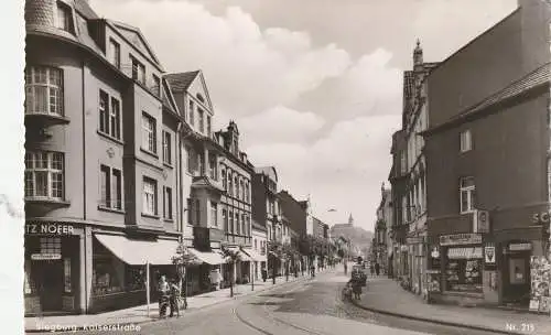 [Ansichtskarte] 5200 SIEGBURG, Kaiserstrasse, Eckkiosk, KEIN AUTO !!!. 