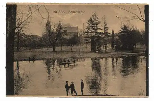 4130 MOERS, Schloßpark, 1926