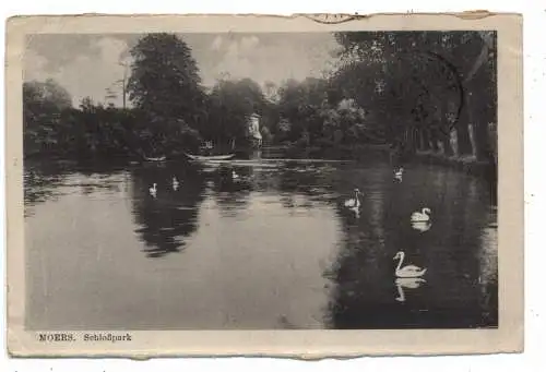 4130 MOERS, Schloßpark, 1923