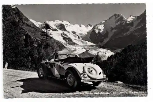 [Ansichtskarte] AUTOMOBIL - ALFA ROMEO ROADSTER, Berninastrasse. 