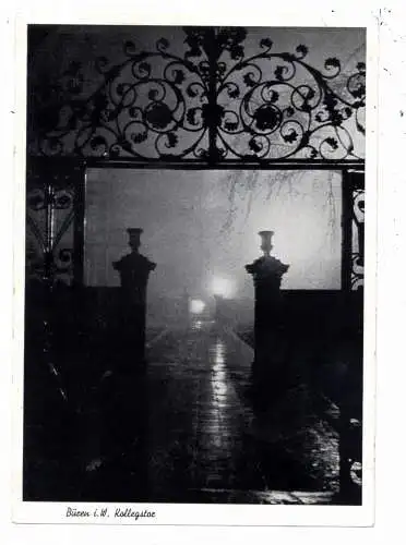 4793 BÜREN, Kollegstor im Nebel