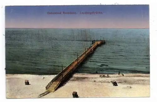 [Ansichtskarte] 0-2565 KÜHLUNGSBORN - ARENDSEE, Landungsbrücke, Verlag Sutor. 