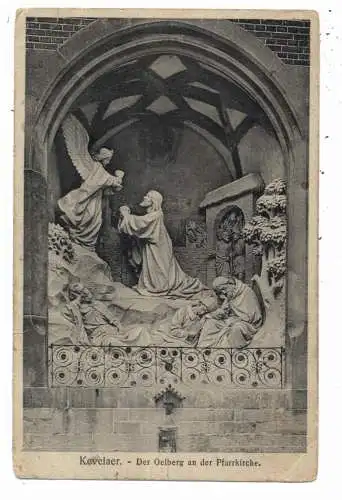 [Ansichtskarte] 4178 KEVELAER, Der Oelberg an der Pfarrkirche, 1912. 