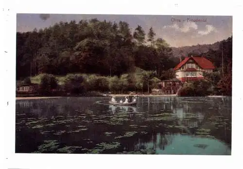 [Ansichtskarte] DANZIG - OLIVA, das Forsthaus im Freudenthal, REPRO Nachkriegskarte. 