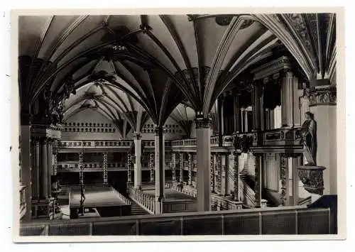 [Ansichtskarte] OSTPREUSSEN - KÖNIGSBERG / KALININGRAD, Schloßkirche, Innenansicht, Altar & Fürstensitz, DKV Deutscher Kunst Verlag. 