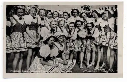 A 1000 WIEN, Wiener Waschermadel auf der Internationalen Handwerks Ausstellung Berlin 1838