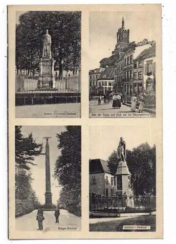 4190 KLEVE, 2 Mehrbild - AK um 1905