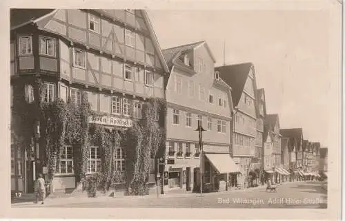 3590 BAD WILDUNGEN, Adolf - Hitler - Strasse
