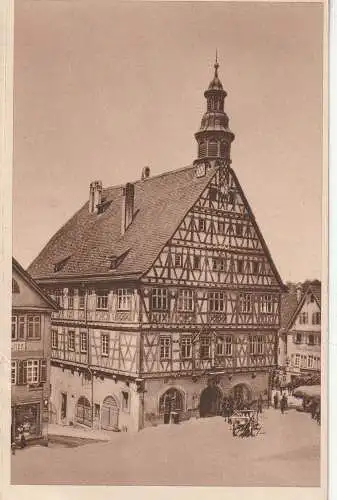 7150 BACKNANG, Rathaus, WHW 1934/35