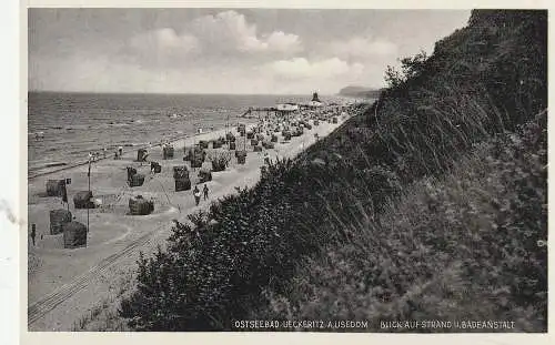 0-2235 ÜCKERITZ, Strand und Badeanstalt