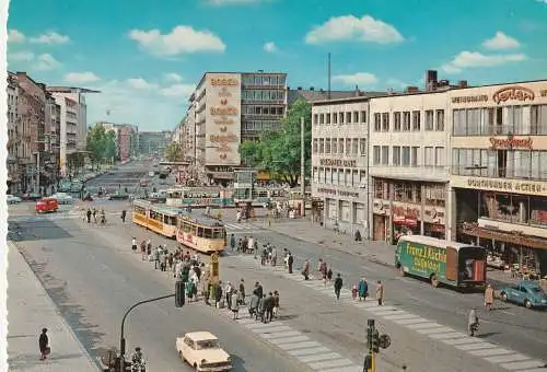 5000 KÖLN, Rudolfplatz / Ringe, Strassenbahnen, 60er Jahre