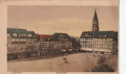 4620 CASTROP - RAUXEL, Castrop Marktplatz 1924