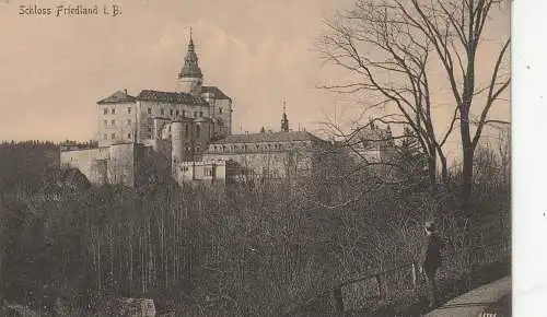 [Ansichtskarte] BÖHMEN & MÄHREN - FRIEDLAND / FRYDLANT, Schloss Friedland, 1913, Verlag Gebauer. 