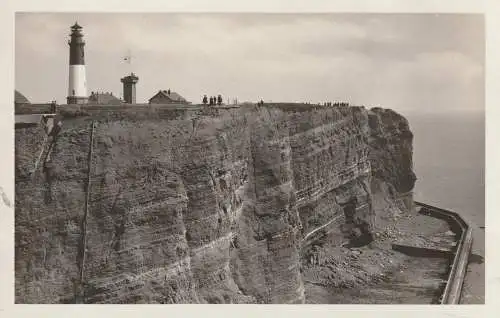 [Ansichtskarte] 2192 HELGOLAND, Leuchtturm und Signalstation. 