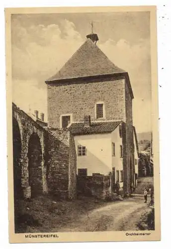 [Ansichtskarte] 5358 BAD MÜNSTEREIFEL, Orchheimertor, Verlag Schulte. 