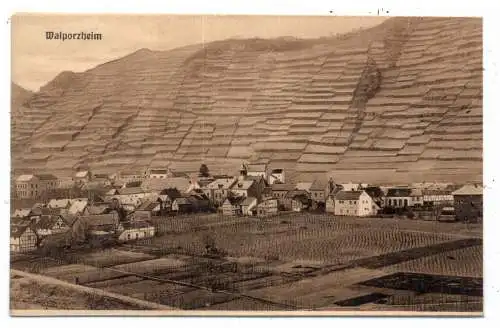 [Ansichtskarte] 5483 BAD NEUENAHR - AHRWEILER - WALPORZHEIM, Weinstöckwe bis in den Ort. 