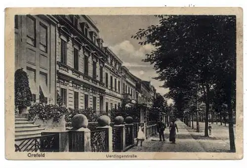 [Ansichtskarte] 4150 KREFELD, Uerdingerstrasse. 