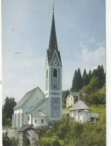 [Ansichtskarte] A 9771 BERG im Drautal, Pfarrkirche Mariä Geburt. 