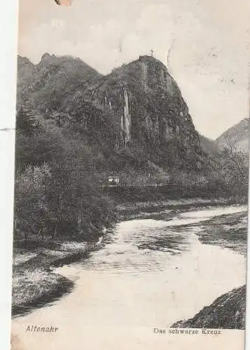 [Ansichtskarte] 5486 ALTENAHR, Partie am Schwarzen Kreuz, 1907. 
