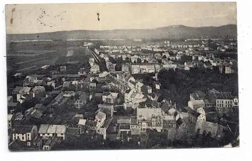 [Ansichtskarte] 5300 BONN - BAD GODESBERG, Blick von der Godesburg über das Villenviertel auf Niederdollendorf, 1913. 