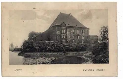 4650 GELSENKIRCHEN - HORST, Schloß Horst, 1929, Verlag Schmitz
