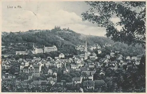 [Ansichtskarte] 5460 LINZ, Gesamtansicht 1926, Verlag Schnickel. 