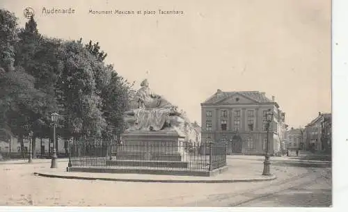 B 9700 OUDENAARDE / AUDENARDE, Tacombaraplein, 1915, deutsche Feldpost