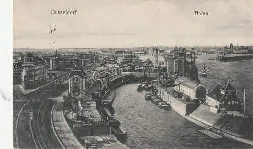 4000 DÜSSELDORF, Hafen, 1922