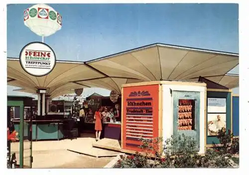 4600 DORTMUND, Bundesgartenschau Euroflor, Imbiss / Fast Food, Feinschmecker-Treffpunkt, Hähnchenfriedhof