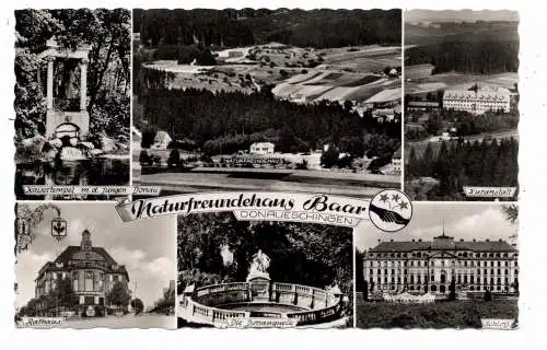 [Ansichtskarte] 7719 DONAUESCHINGEN, Naturfreundehaus Baar 1956. 