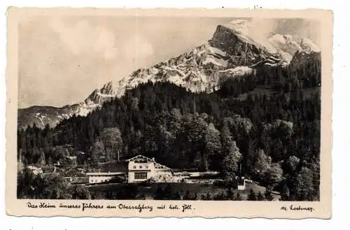 [Ansichtskarte] 8240 BERCHTESGADEN, Obersalzberg, "Das Heim unseres Führers", 1938. 
