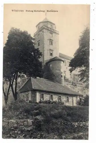 [Ansichtskarte] 8700 WÜRZBURG, Festung Marienburg, Marienturm. 