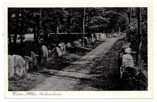 [Ansichtskarte] 2810 VERDEN, Sachsenhain, 50er Jahre. 