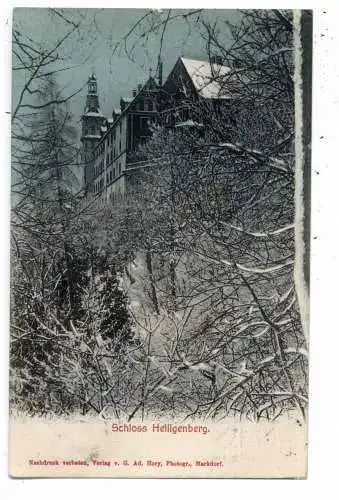 7799 HEILIGENBERG, Schloß Heiligenberg (Fürstenberg), 1910, Verlag Hory
