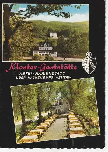 [Ansichtskarte] 5238 HACHENBURG - MARIENSTATT, Kloster Gaststätte, 1962. 