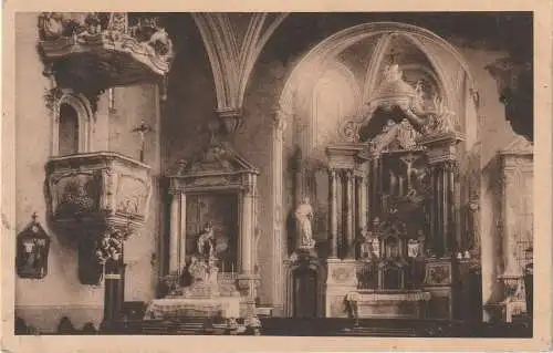 [Ansichtskarte] 5300 BONN - ENDENICH, Kreuzbergkirche, Innenansicht. 