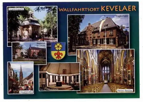 [Ansichtskarte] 4178 KEVELAER, 6 Ansichten. 