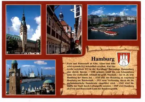 2000 HAMBURG, Chronik - AK