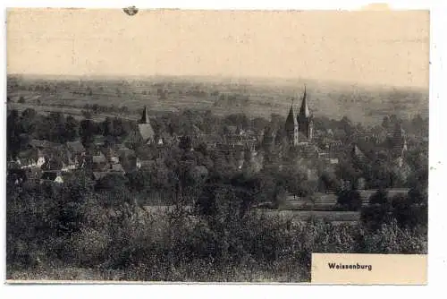 [Ansichtskarte] F 67160 WEISSENBURG / WISSEMBOURG, Panorama. 