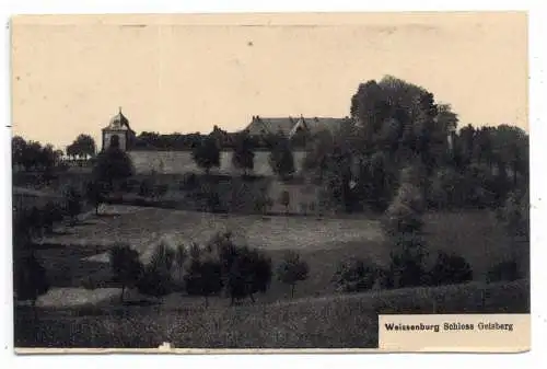 [Ansichtskarte] F 67160 WEISSENBURG / WISSEMBOURG, Schloss Geisberg. 