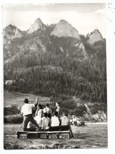 FLÖSSEREI / RAFTING / BALSA, Floßfahrt auf der Dunajec / Polen