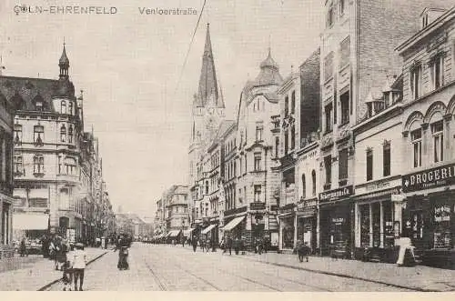 [Ansichtskarte] 5000 KÖLN - EHRENFELD, Venloerstrasse, 1930, REPRO. 